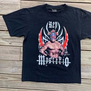 Vintage 2000s WWF Rey Mysterio Wrestling Shirt